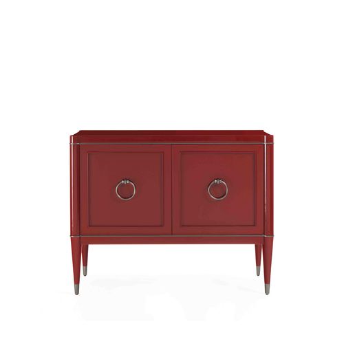 Klassisches Sideboard - MILANO : AMBRA AMB 37G - GALIMBERTI NINO - lackiertes Holz / Massivholz / rot