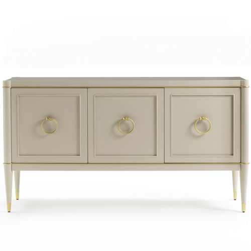 Klassisches Sideboard - MILANO : AMBRA - GALIMBERTI NINO - lackiertes Holz / Massivholz / blau