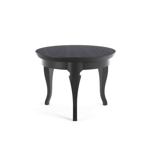 Klassischer Couchtisch - DOLCEVITA DOV 06F - GALIMBERTI NINO - Esche / Holzfurnier / rund