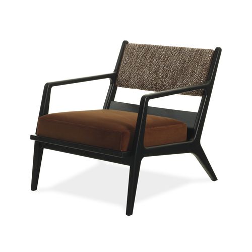 Moderner Sessel - BRIGITTA BRI 91A - GALIMBERTI NINO - Stoff / Massivholz / Esche