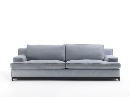 Klassisches Sofa - HUGO HUG 25E - GALIMBERTI NINO - Stoff / mit abnehmbarem Kissen