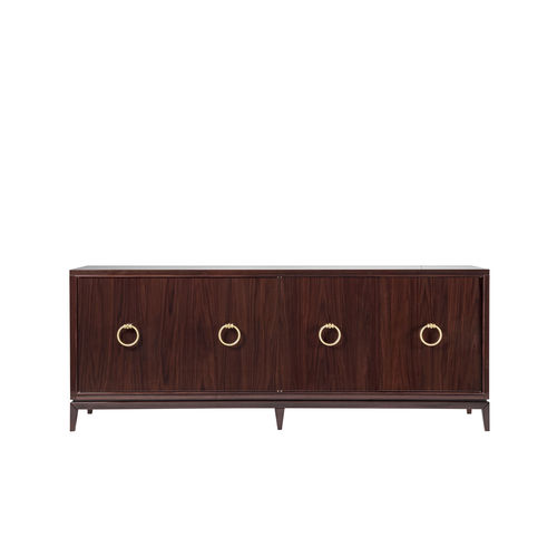 Modernes Sideboard - ASMARA WO ASM 84D - GALIMBERTI NINO - lackiertes Holz / Massivholz / weiß