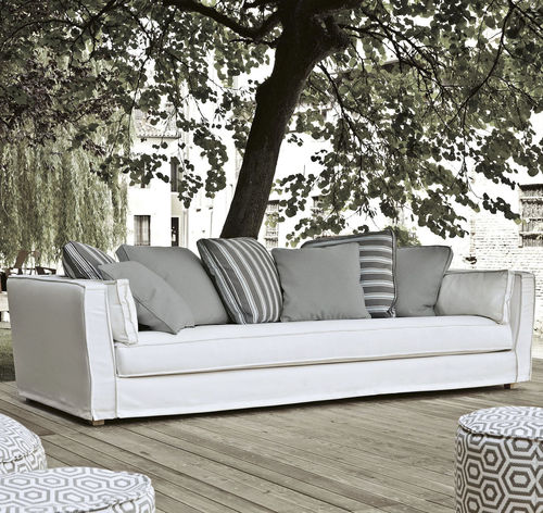 Design-Sofa - SAINT BARTH - VILLEVENETE BY GATTI - für Außenbereich / Stoff / Polyurethan