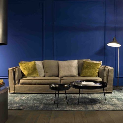 Design-Sofa - LANDSCAPE - VILLEVENETE BY GATTI - Stoff / mit Armlehnen / mit abnehmbarem Kissen