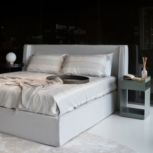 Doppelbett - WEST PORT - VILLEVENETE BY GATTI - Design / Polster / gepolstertes Kopfteil