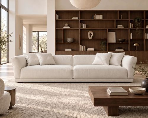 Modernes Sofa - PIERMONT - VILLEVENETE BY GATTI - für den Innenbereich / Stoff / Federn