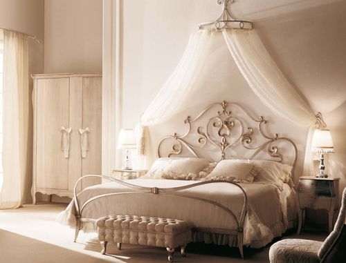 Doppelbett - DESIRES - GIUSTI PORTOS - klassisch / Schmiedeeisen