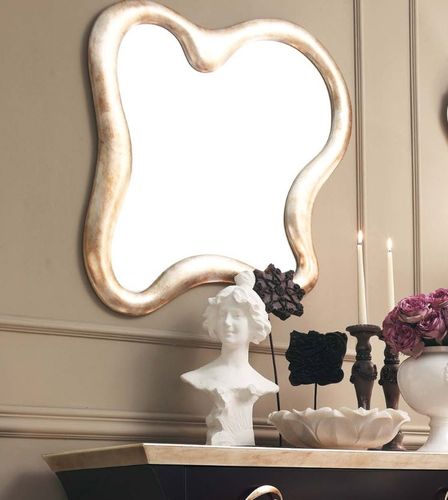 Wandmontierter Spiegel - GLAMOUR - GIUSTI PORTOS - Stil / gold