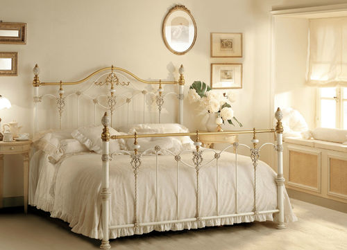 Doppelbett - LUXOR - GIUSTI PORTOS - Stil / Schmiedeeisen