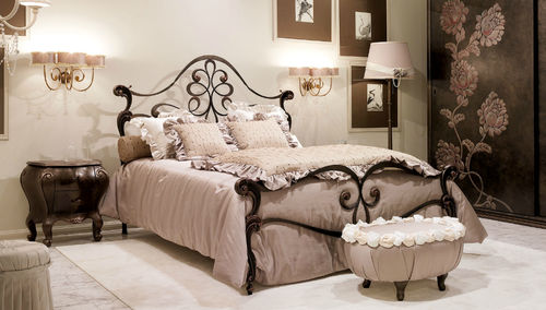 Doppelbett - HILTON  - GIUSTI PORTOS - klassisch / Schmiedeeisen
