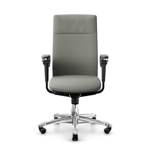 Moderner Chefsessel - TRIBUTE 9021 - HÅG - Leder / Stoff / Aluminium