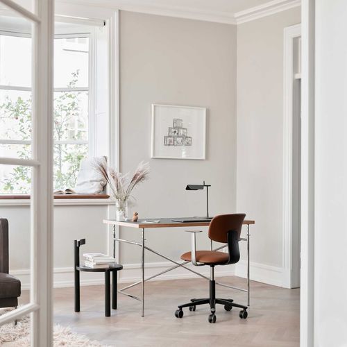 Moderner Arbeitshocker - TION 2160 - HÅG - Kunststoff / Gestell aus Metall / Polster