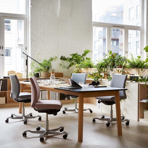 Moderner Stuhl - CREED 6002 - HÅG - für den Innenraum / Stoff / Aluminium