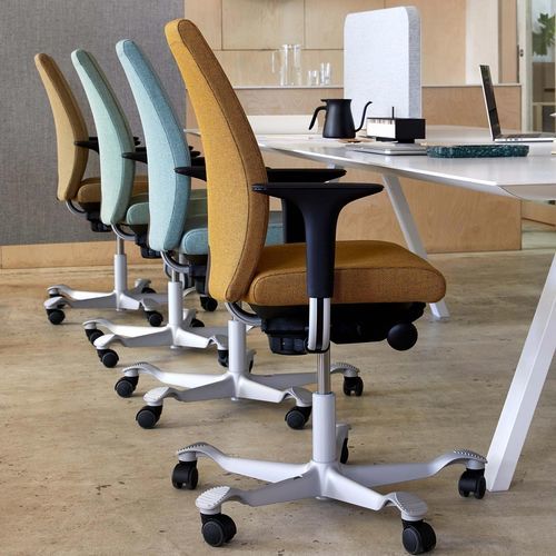 Moderner Bürostuhl - CREED COMMUNICATION 6172 - HÅG - für den Innenraum / Stoff / Gestell aus Aluminium