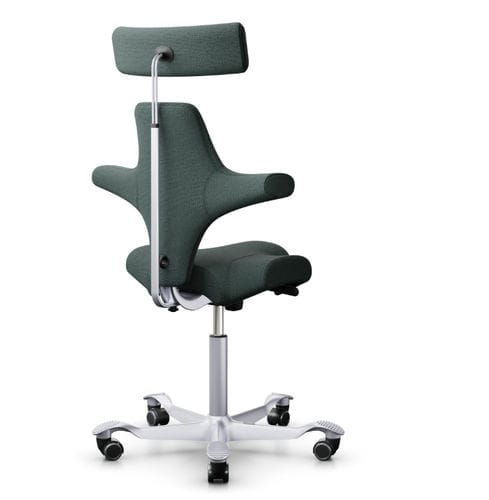 Stoff-Arbeitsstuhl - CAPISCO 8107 - HÅG - Metall / mit Rollen / Polster