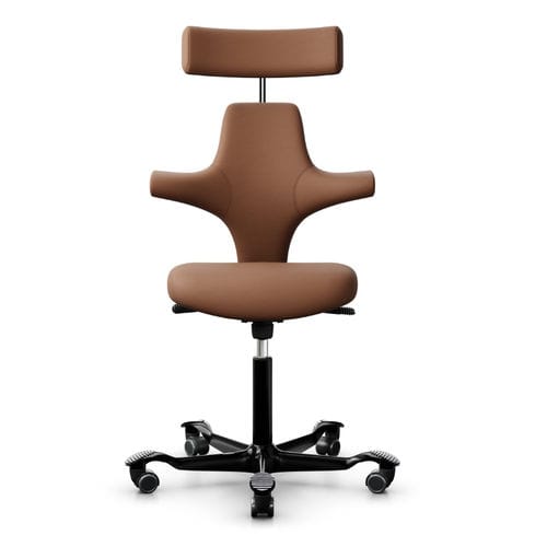 Stoff-Arbeitsstuhl - CAPISCO 8127 - HÅG - Metall / mit Rollen / Polster