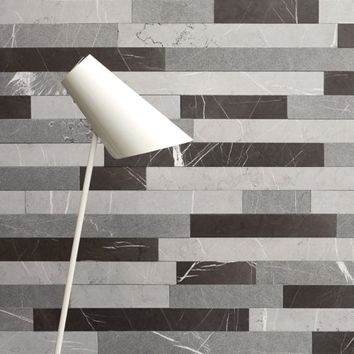 Stein-Mosaikfliese - TATE - I CONCI - für Badezimmer / Wand / Boden