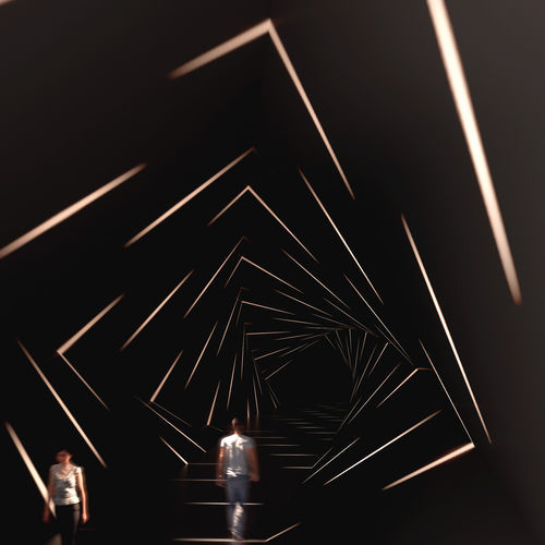 Aufbauleuchte - TRICK Eᵐ - iGuzzini - LED / rund / vertikal