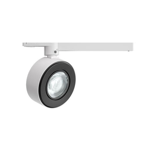 LED-Schienenleuchte - VIEW OPTI BEAM LENS - iGuzzini - rund / Thermoplast / Aluminium