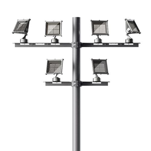 Mastmontiert-Scheinwerfer - MULTI LINGOTTO - iGuzzini - IP66 / LED / Industrie