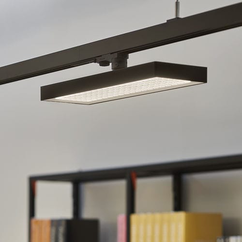 LED-Schienenleuchte - SPACEPAD - iGuzzini - rechteckig / PMMA / für Büro
