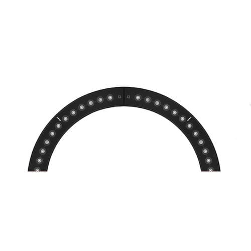 Bodeneinbauleuchte - Lun-Up Evo - iGuzzini - für Wandeinbau / LED / gebogen