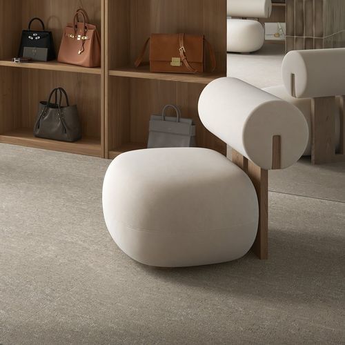 Feinsteinzeugfliesen - THÉKĒ TRAME - IRIS CERAMICA - in Perlmuttoptik / für den Innenraum / für Badezimmer