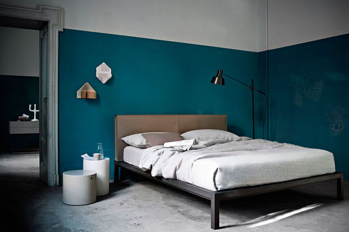 Doppelbett - CARNABY - IVANO REDAELLI - modern / Polster / gepolstertes Kopfteil