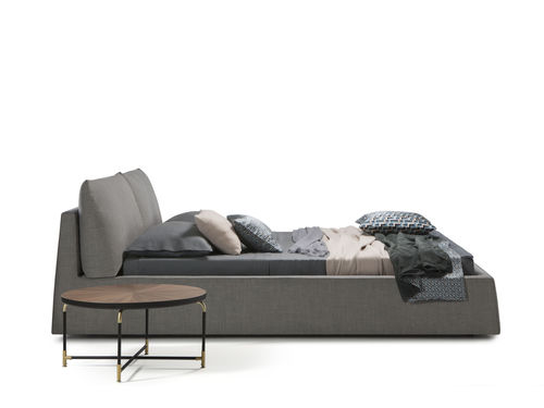 Doppelbett - FAJ - IVANO REDAELLI - modern / Polster / gepolstertes Kopfteil