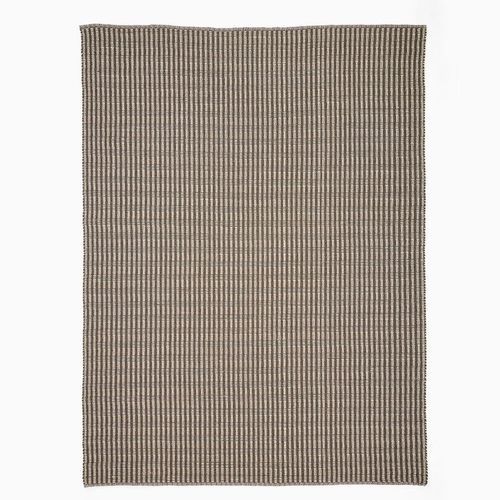 Moderner Teppich - Cooper - West Elm - Streifenmuster / Wolle / Baumwolle