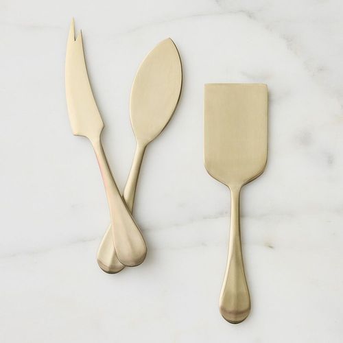 Käsemesser mit Edelstahlgriff - Cove  - West Elm - mit Edelstahlklinge