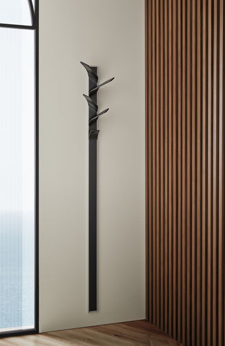 Wandmontierter Garderobenständer - ELX : ELX101 - punt mobles - modern / Aluminium / schwarz