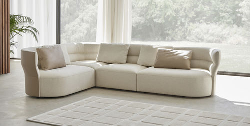 Modulsofa - SENA - punt mobles - modern / Stoff / Leder