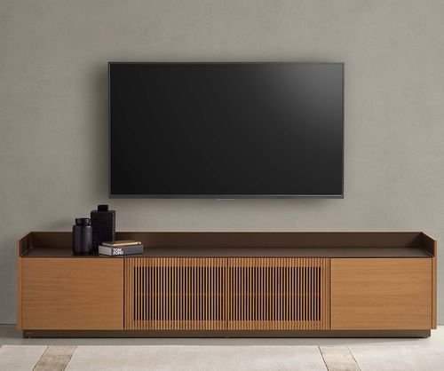 Modernes Sideboard - STOCKHOLM TECHNIC - punt mobles - Eiche / Nussbaum / Massivholz