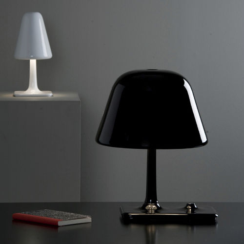 Tischlampe - FUNGHI - METALARTE - Porzellan / originelles Design / mit Kabel