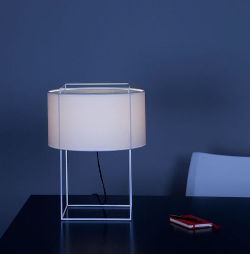 Tischlampe - LEWIT - METALARTE - Metall / Stoff / modern
