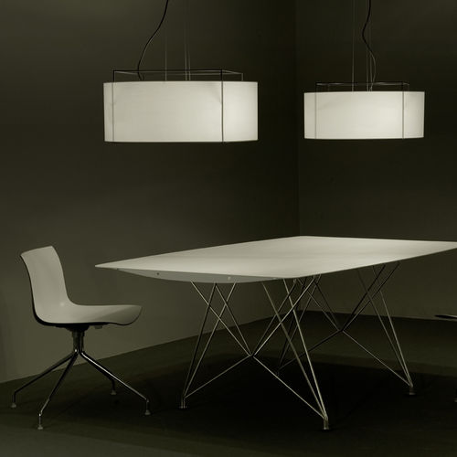 Hängelampe - LEWIT - METALARTE - Stoff / modern / mit Kabel
