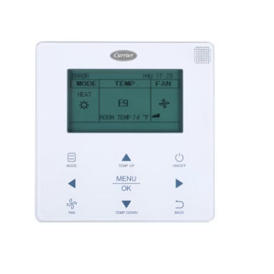 Wandmontierter Heizungsregler - 40VM900003 - CARRIER commercial - für Lüftungssystem / mit Touchscreen