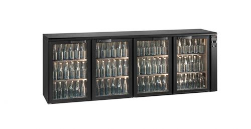 Getränkekühlschrank für Gewerbegebrauch - E3/2222GVS - Gamko - mit 4 Türen