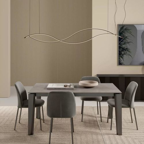Hängelampe - INFINITY - BONTEMPI CASA - Metall / modern / mit Kabel