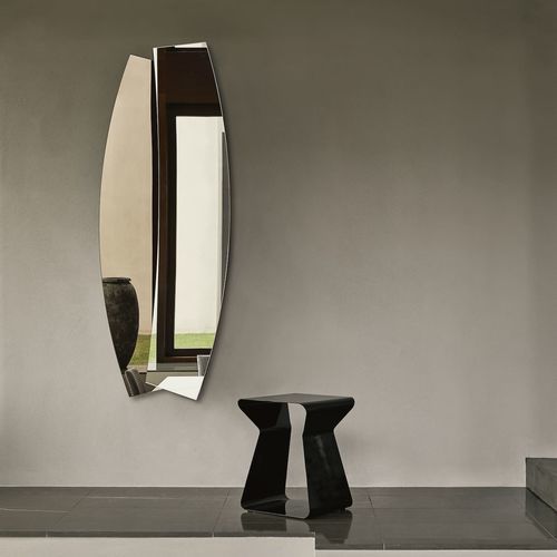 Wandmontierter Spiegel - DOUBLE - BONTEMPI CASA - Contract / modern / vertikal