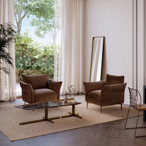 Moderner Teppich - BORGES - BONTEMPI CASA - Motiv / geometrisches Muster / Neuseelandwolle