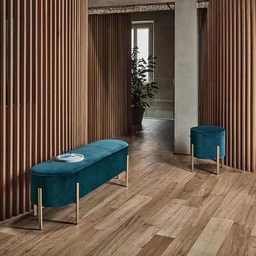 Moderne Polsterbank - PUFFOSO - BONTEMPI CASA - Stoff / Samt / Wolle