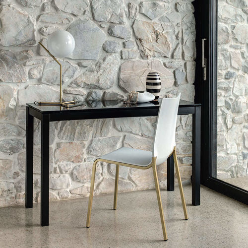 Bodenstehender Schreibtisch - MAGO - BONTEMPI CASA - modern / Metall / lackiertes Metall