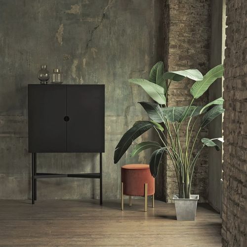 Modernes Sideboard - MADISON - BONTEMPI CASA - lackiertes Holz / lackiertes Metall / Glas