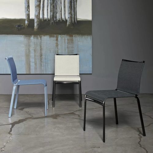 Moderner Stuhl - NET - BONTEMPI CASA - für Außenbereich / für den Innenraum / Kunststoff