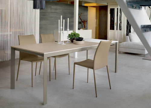 Moderner Tisch - PARIS - INGENIA CASA - Glas / Keramik / melaminbeschichtet