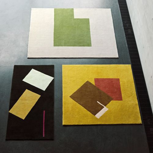 Moderner Teppich - BONAPARTE - CLASSICON - Motiv / Wolle / rechteckig