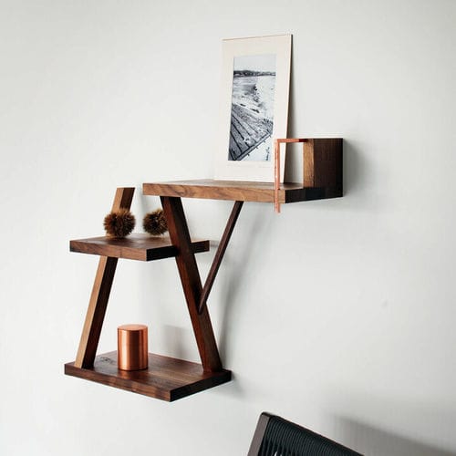 Wandmontiertes Regal - Taidgh  - CLASSICON - modern / Eiche / Nussbaum
