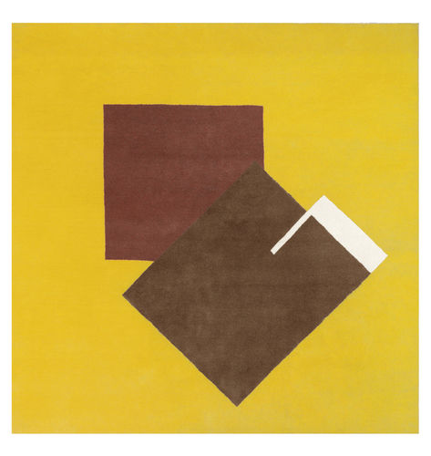 Moderner Teppich - CASTELLAR  - CLASSICON - Motiv / Wolle / quadratisch